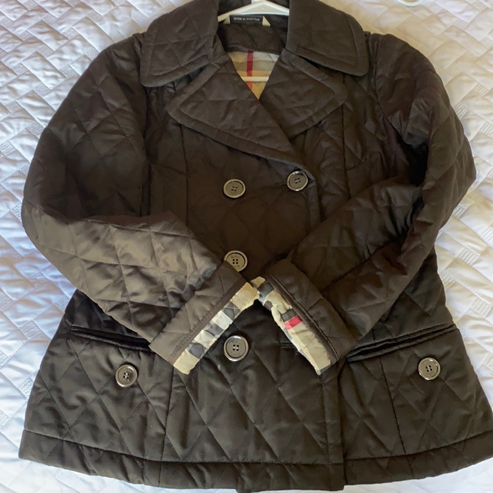 Burberry Quilt Coat (4 pockets) authentic